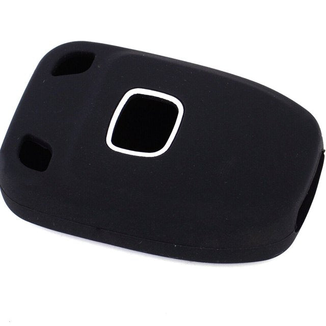 Clicker Silicone Remote Key Cover Black 6 Buttons Fit for Honda Odyssey 11-14