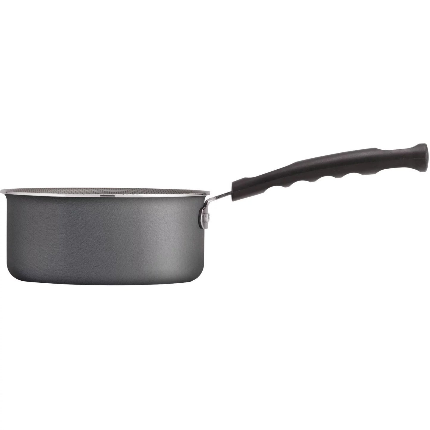 PrimaWare 1 Quart Non-Stick Steel Gray Open Sauce Pan