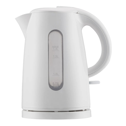 1.7 Liter Plastic Electric Kettle, White