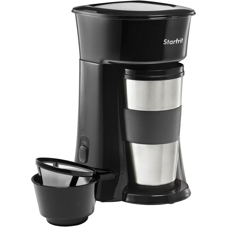 Drip Coffee Maker with Bonus Travel Mug