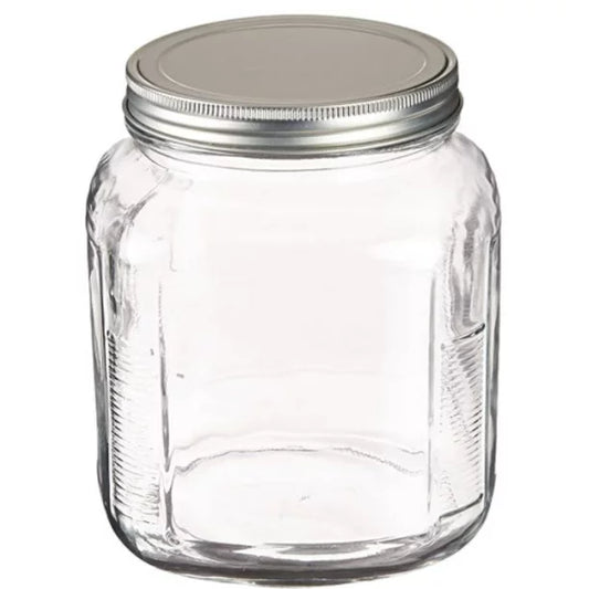 1 Gallon Glass Cracker Jar with Lid