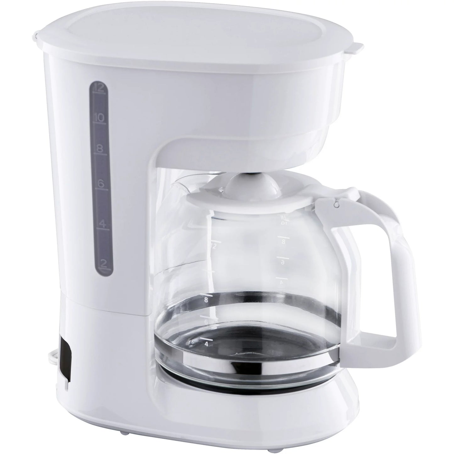White 12 Cup Drip Coffee Maker