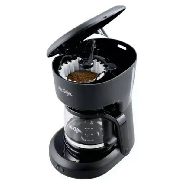 Mr. Coffee® 5-Cup Mini Brew Switch Coffee Maker, Black