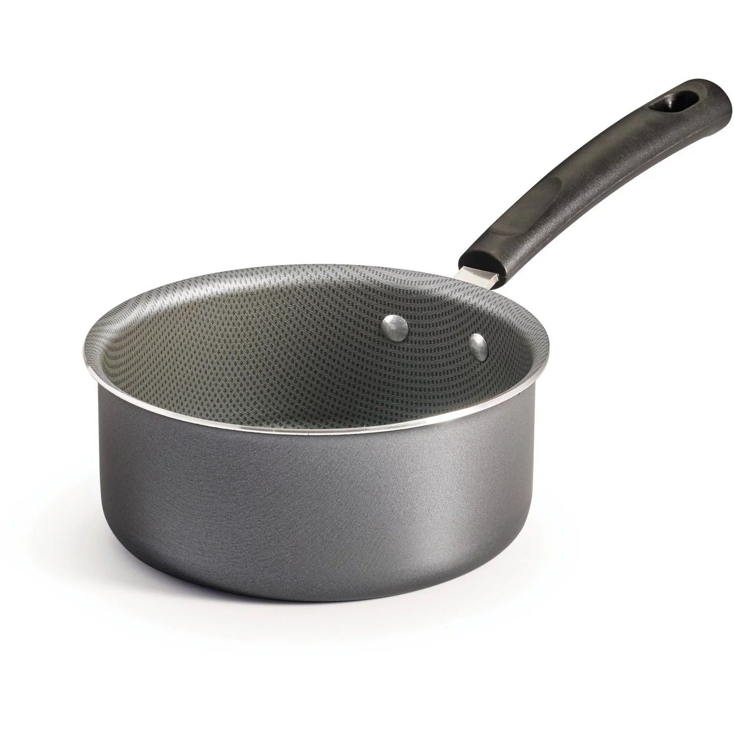 PrimaWare 1 Quart Non-Stick Steel Gray Open Sauce Pan